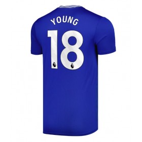 Everton Ashley Young #18 Hemmakläder 2024-25 Kortärmad